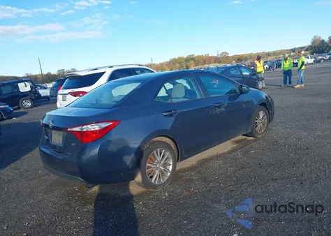 2015 Toyota Corolla Le Plus from USA, damaged, VIN 2T1BURHE5FC312654